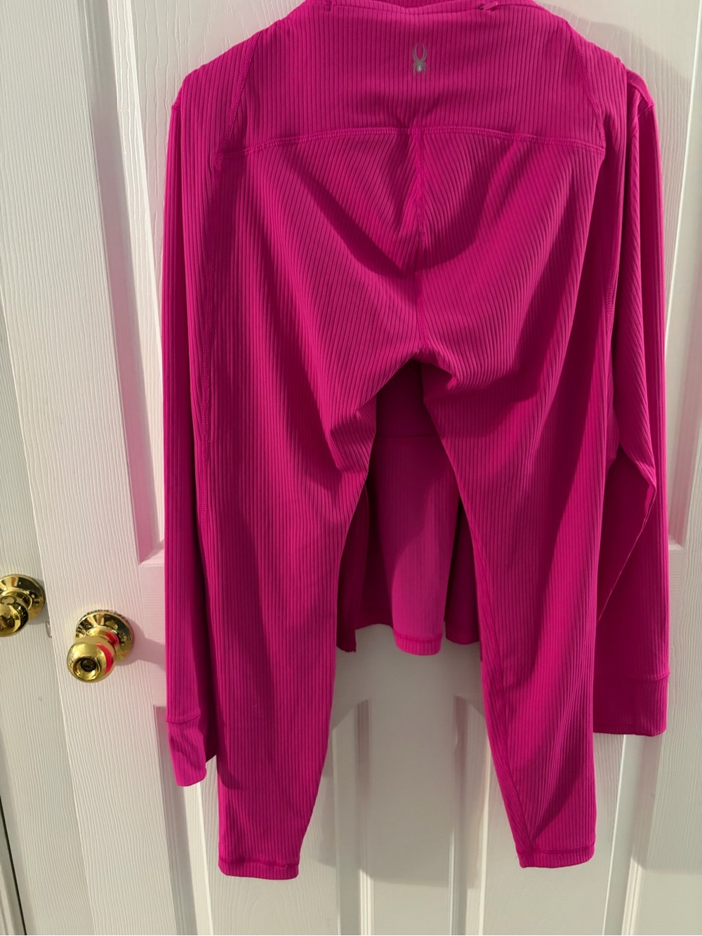 Spyder Women's top and bottom Hot Pink Quarter-Zip Pullover - Picture 9 of 10